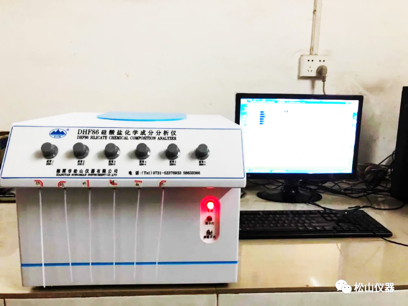 DHF86硅酸鹽化學(xué)成分分析儀應(yīng)用---廣西金門建材有限公司
