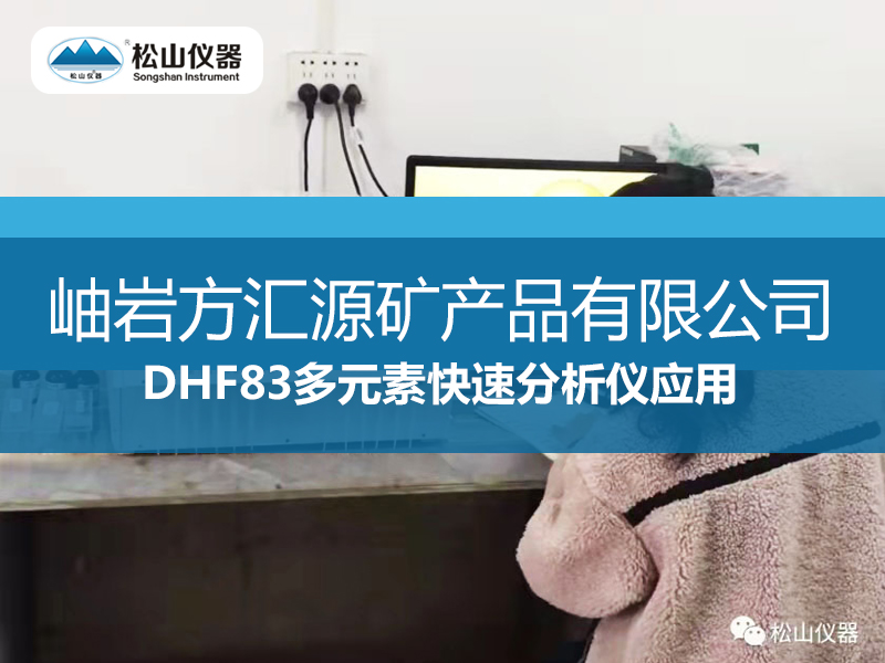 DHF83多元素快速分析儀應(yīng)用—岫巖方匯源礦產(chǎn)品有限公司